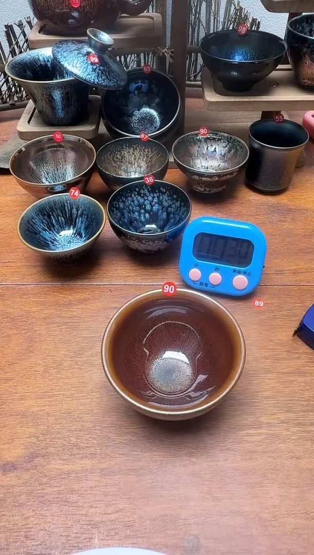 茶盏期**金90号建盏工匠茶器