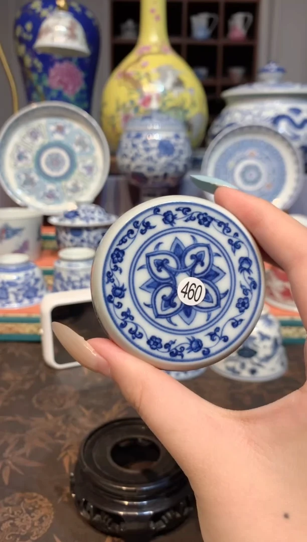 春**明460青花盖置qd200