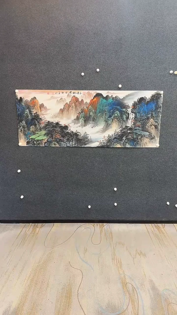 国画7.16-张亭山-小六尺山水-74