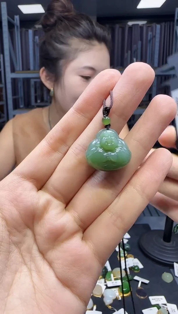 和田玉未镶嵌挂件1