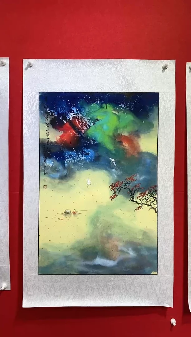 国画国画NYQ杰牛云勤老师作品