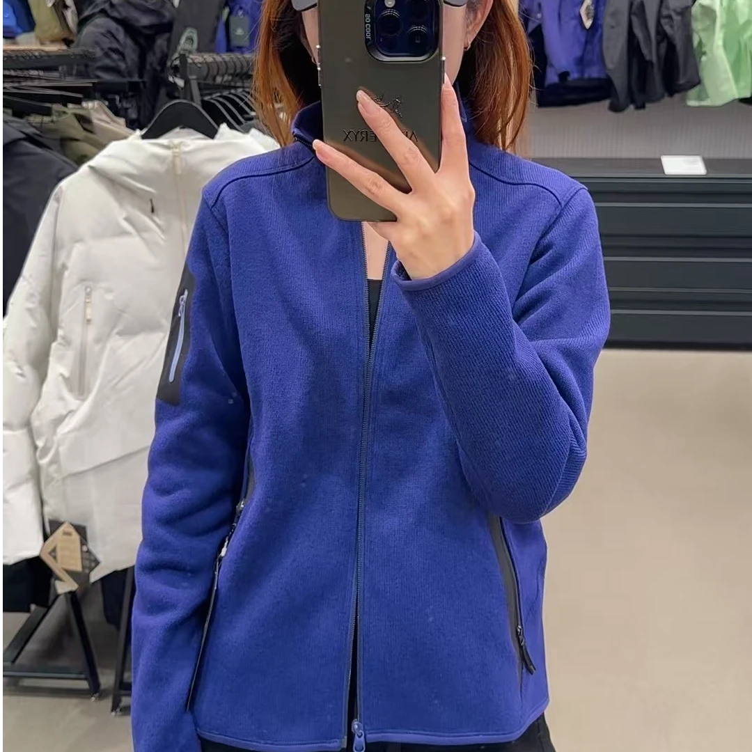H 女款covert立领抓绒衣