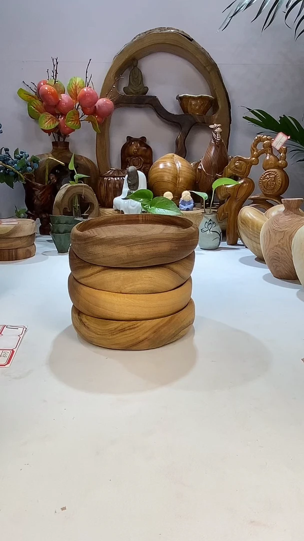 【闪购商品】香樟木A1小圆盘干泡/尺寸16*4