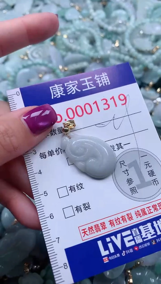 颈饰未镶嵌翡翠1319