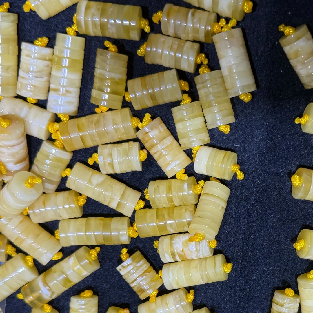 蜜蜡隔片天然琥珀蜜蜡隔片108配饰隔片配饰（多样性发一个）