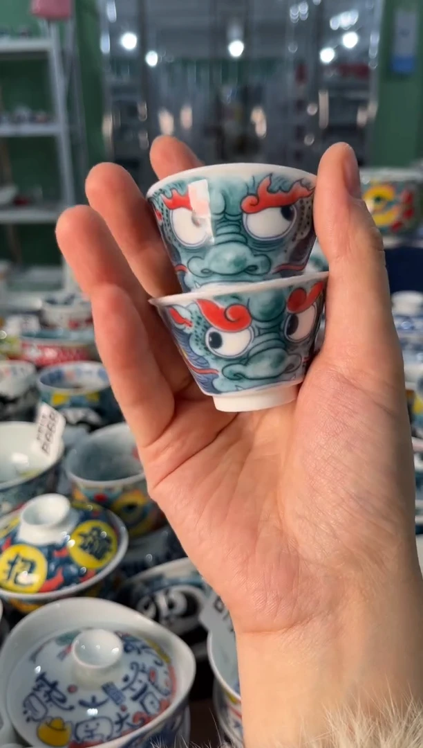陶瓷昨明景德镇陶瓷：杯子 两个一组