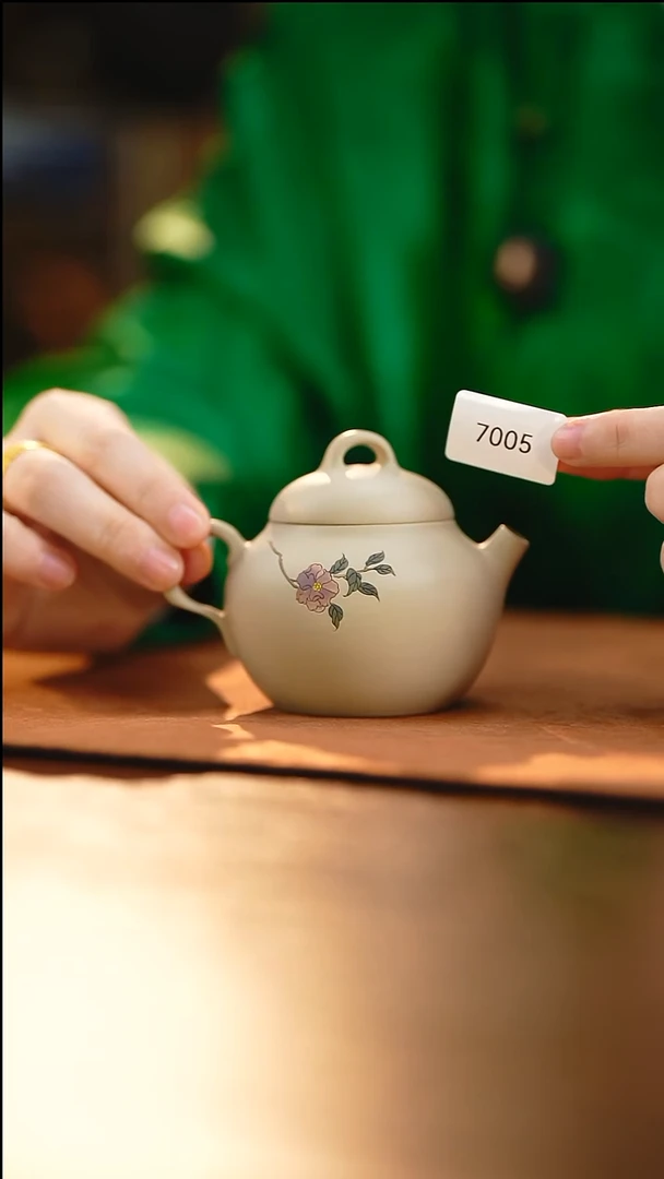 雲梦茶器紫陶茶壶7005