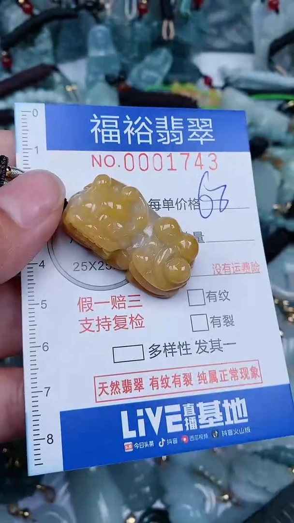 【闪购商品】翡翠颈饰未镶嵌...0001743