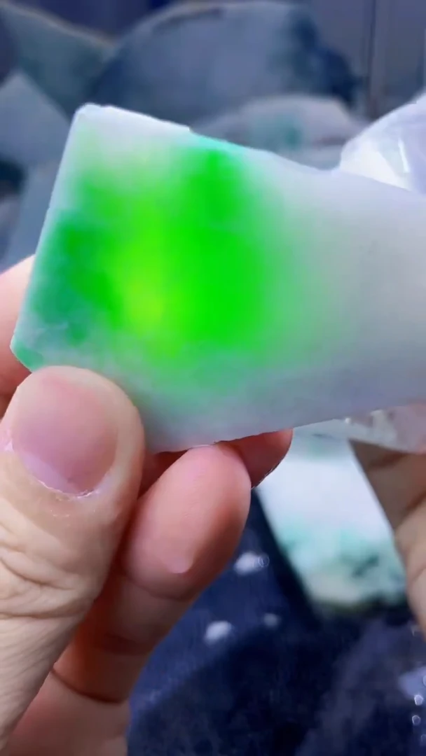 裸石翡翠天然A货翡翠板料