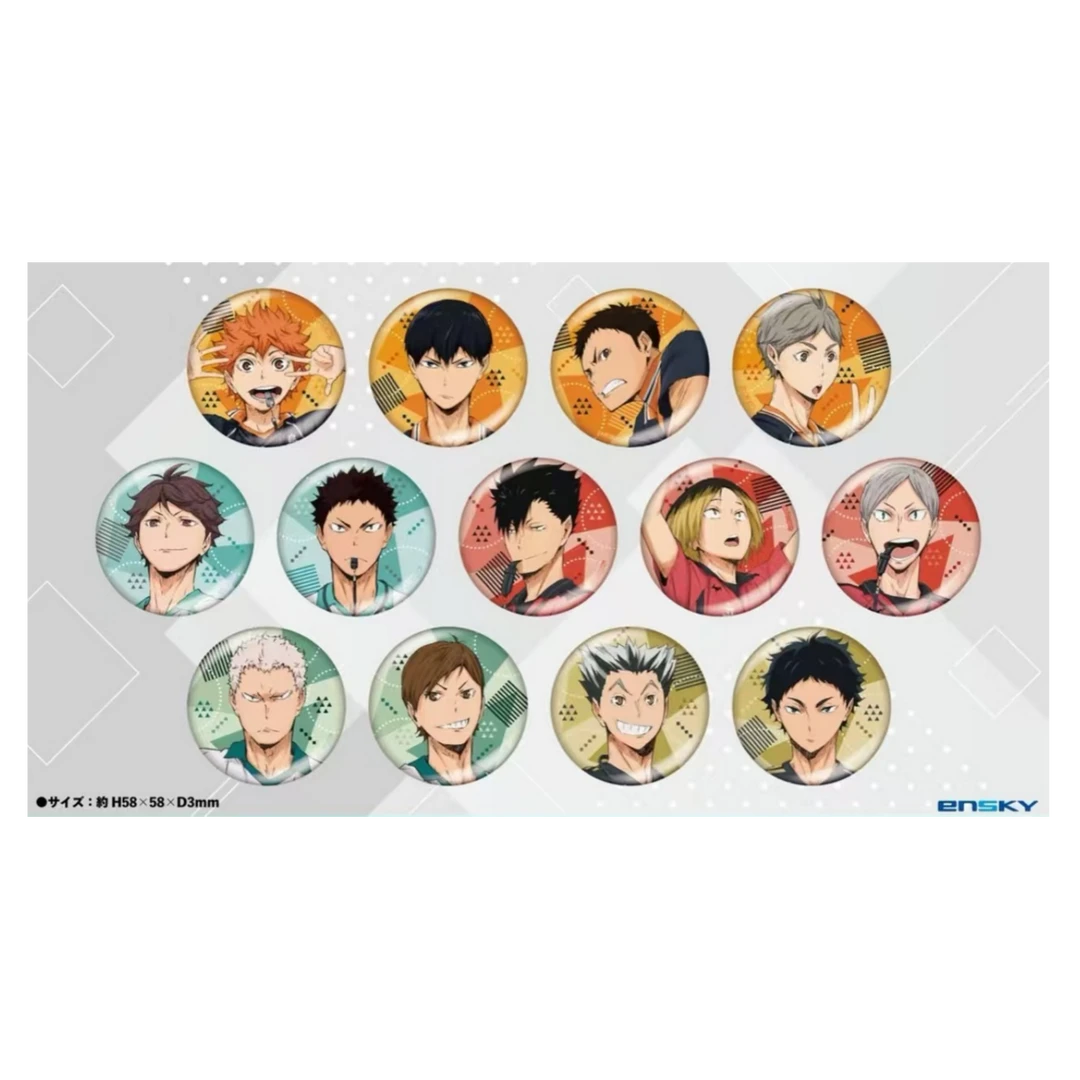 安安谷屋 排球少年裁判吧唧徽章