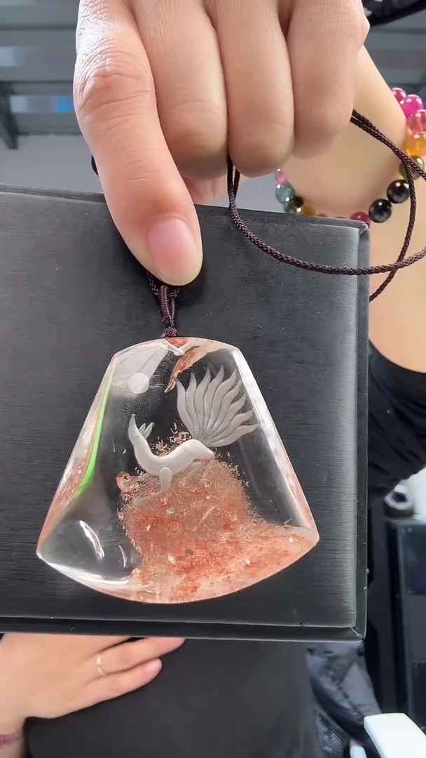 吊坠(赠链)未镶嵌水晶优9703