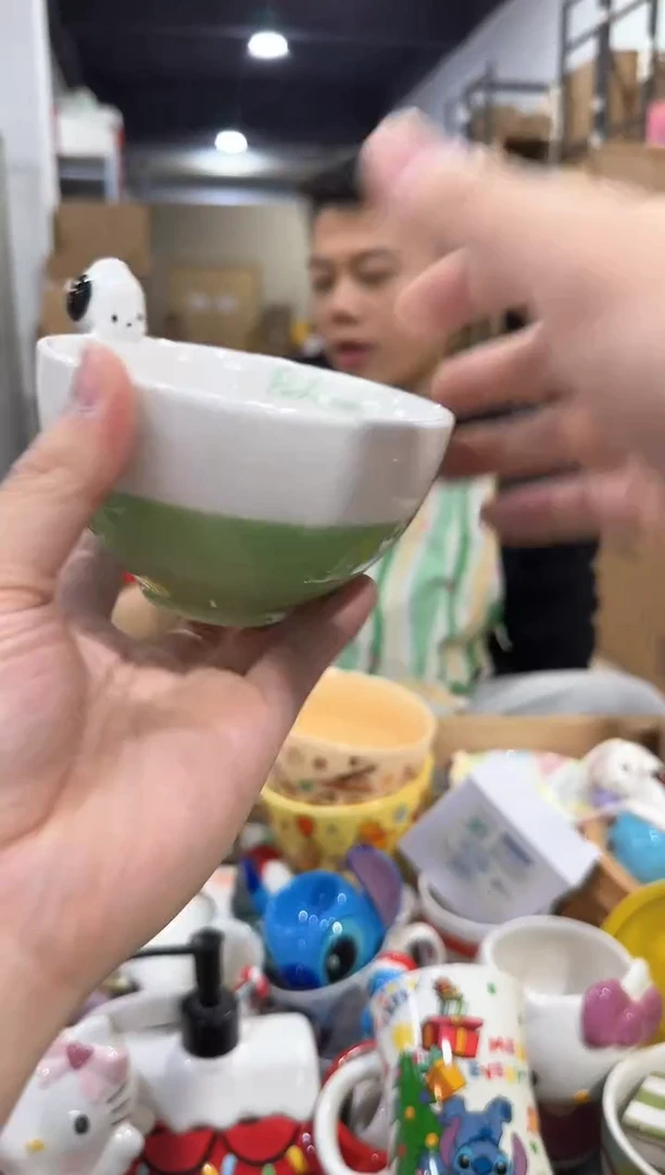 瓷片帕恰狗公仔碗