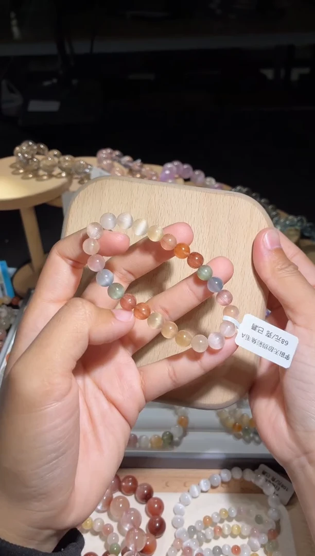 未镶嵌手链水晶15号多样性发一E 7+