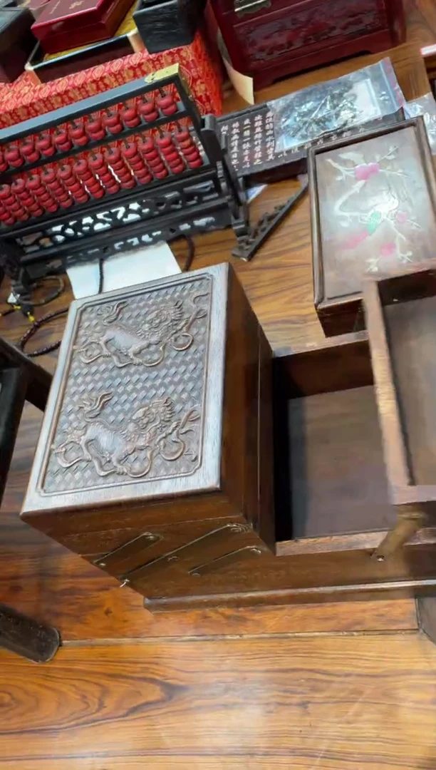 【闪购商品】木花梨木折叠箱子啊啊啊啊啊啊