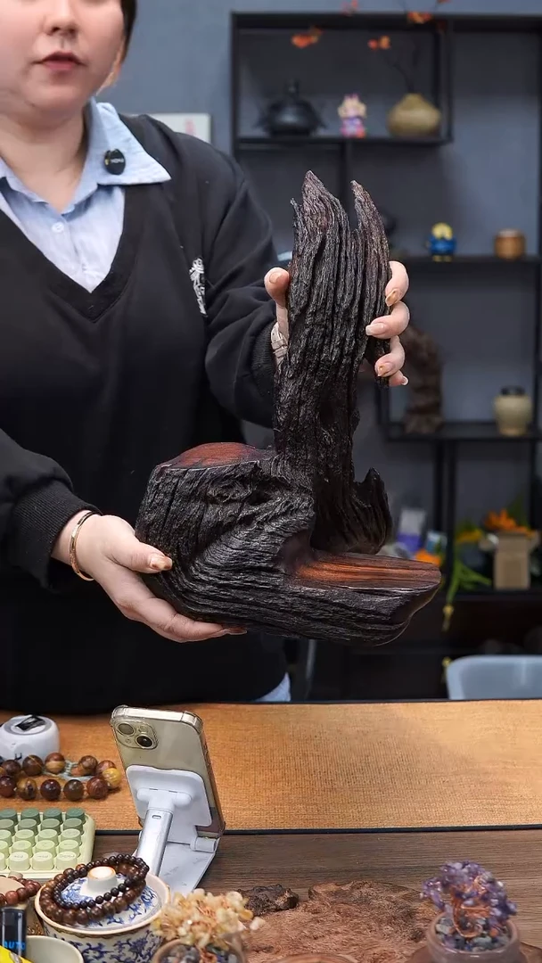 6号云小屋紫柚木摆台