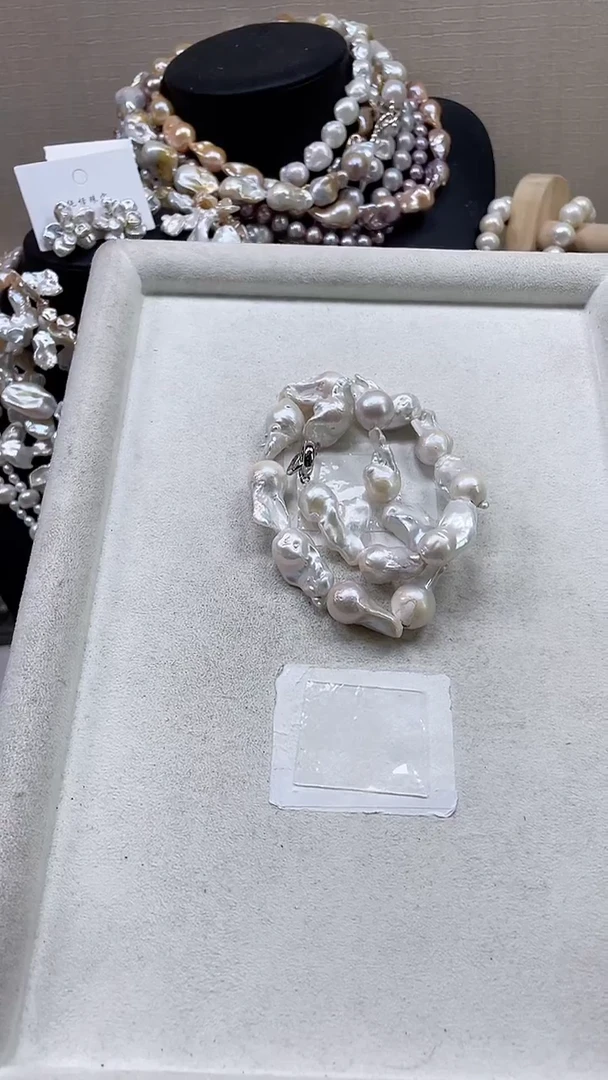 未镶嵌项链淡水珍珠【纯恬饰品】