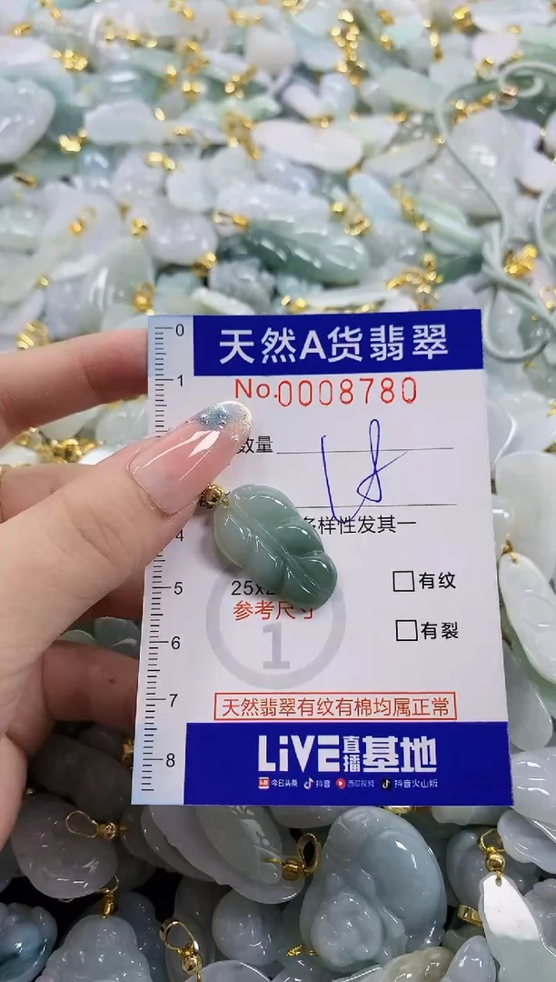 颈饰未镶嵌翡翠天然A货翡翠