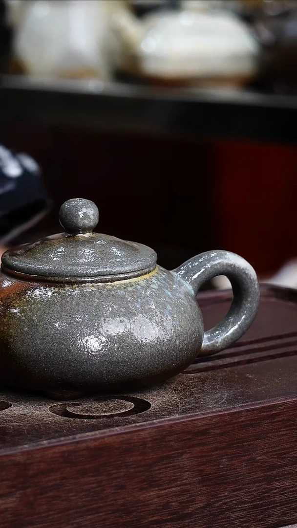 茶壶紫砂茶壶紫砂宜興紫砂柴燒