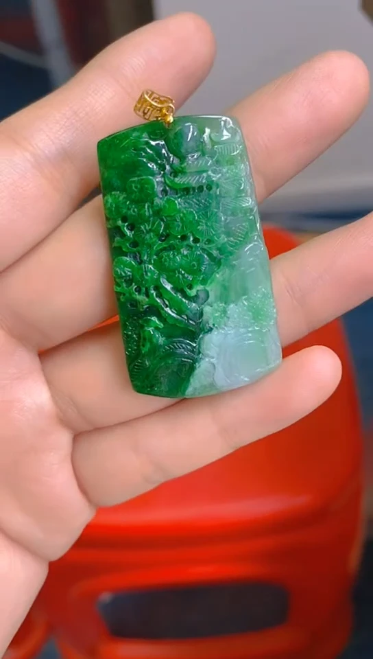 【闪购商品】翡翠颈饰18K金镶嵌新号开播，全场乱卖