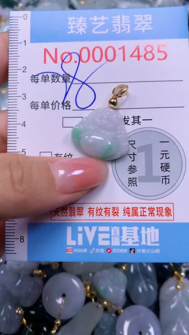 颈饰未镶嵌翡翠1485