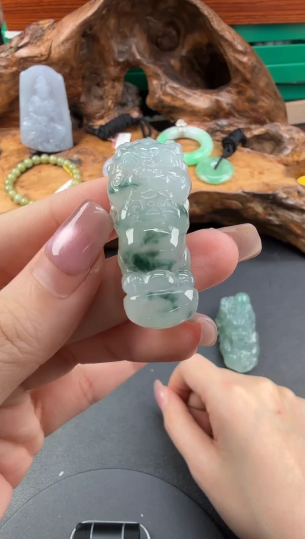吊坠(不含链)未镶嵌翡翠翡翠饰品-183