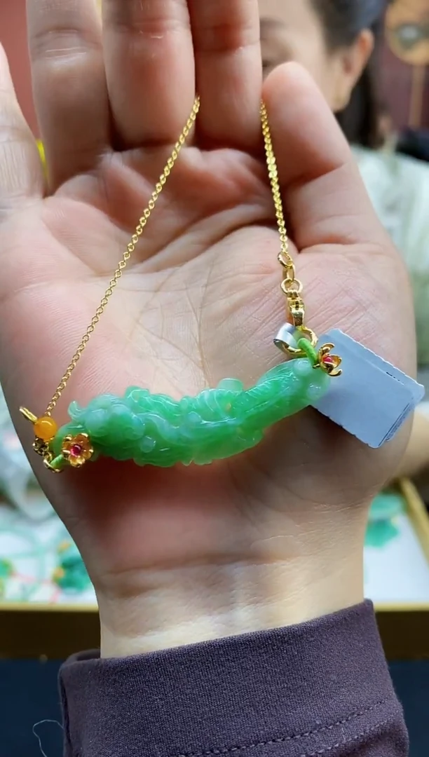 颈饰未镶嵌翡翠翡翠吊坠