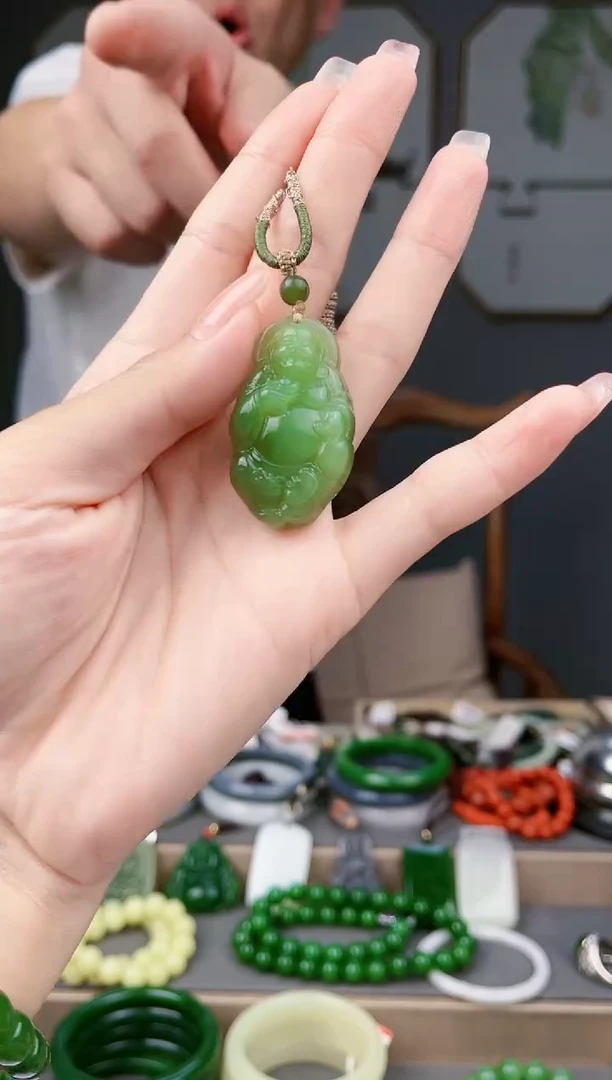 和田玉未镶嵌颈饰多样性发货拍一单发一个