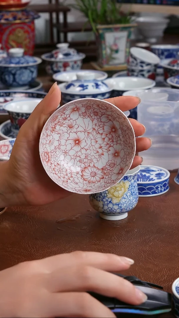 景德镇高端茶器景德镇纯手工手绘高端茶器