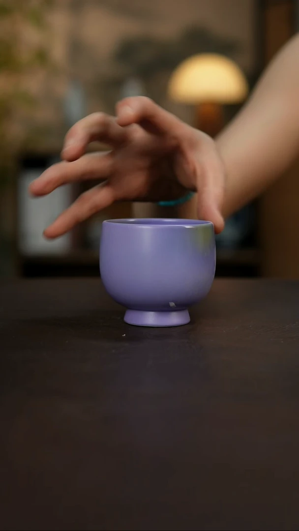 杯景德镇陶瓷杯碗柴烧多人