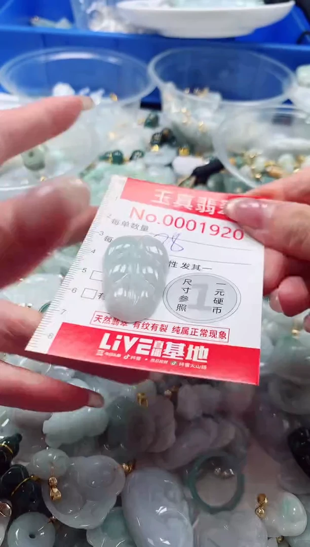 吊坠(不含链)未镶嵌翡翠1920