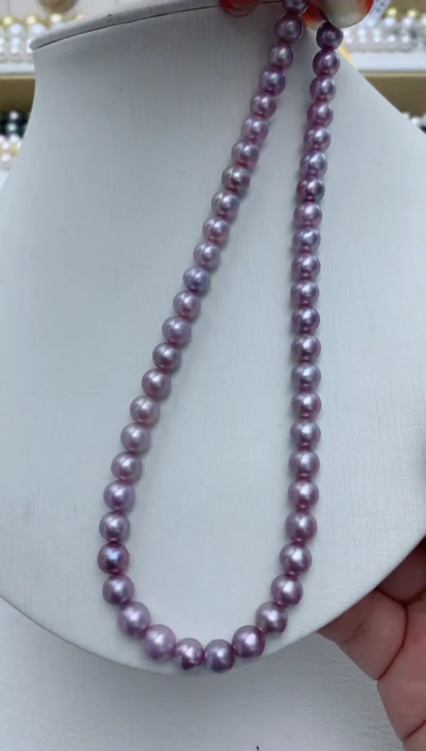 【闪购商品】淡水珍珠项链未镶嵌q103
