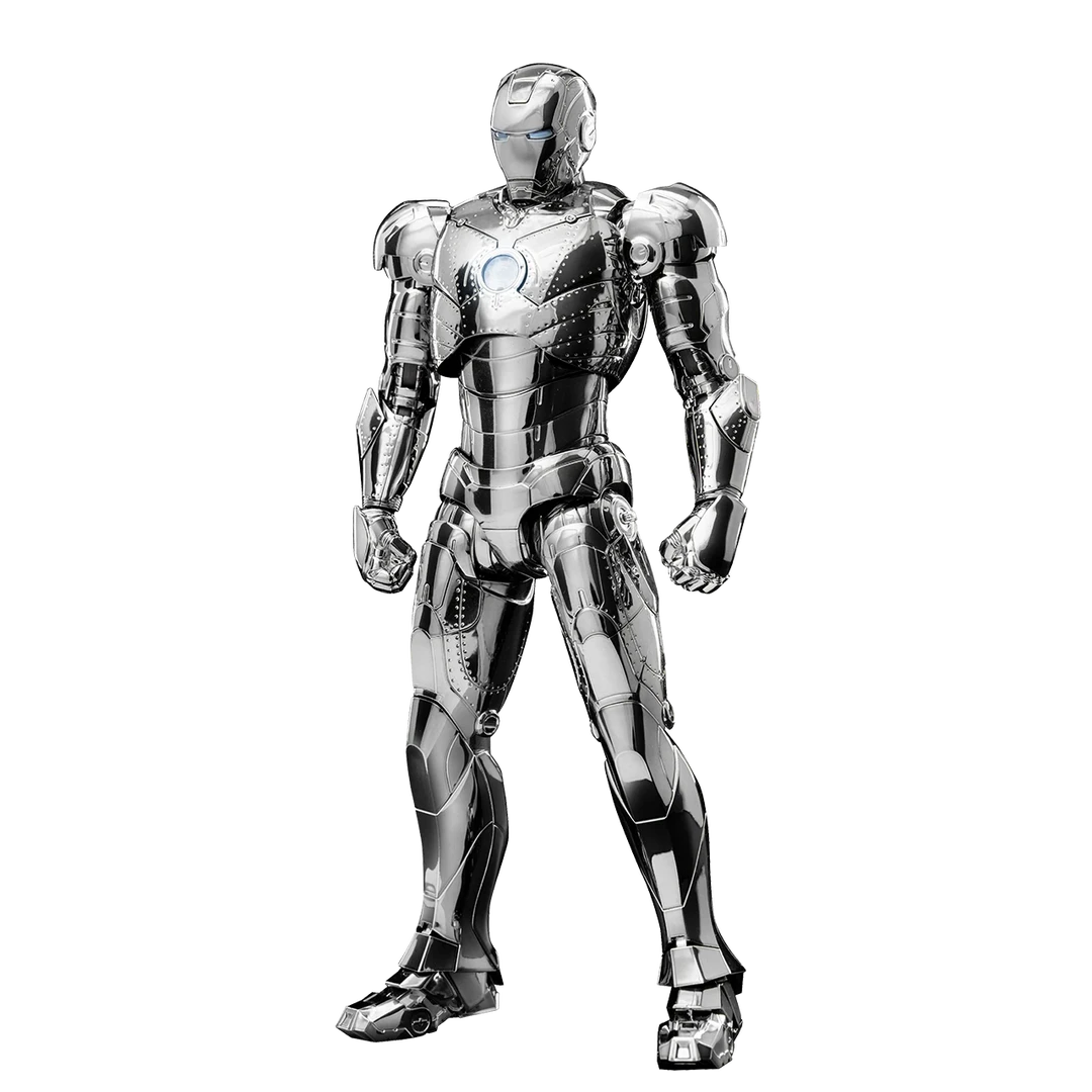 【bilibili预售】DLX 漫威:无限传奇 钢铁侠 Mark2电镀版 成品模型