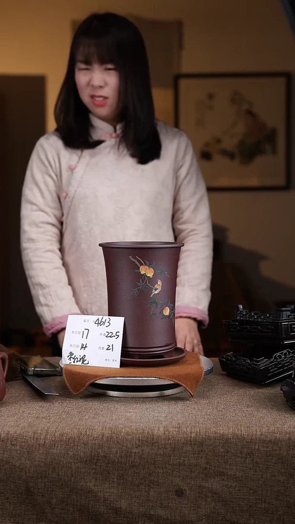 【闪购商品】紫砂花盆紫砂花盆4613+z