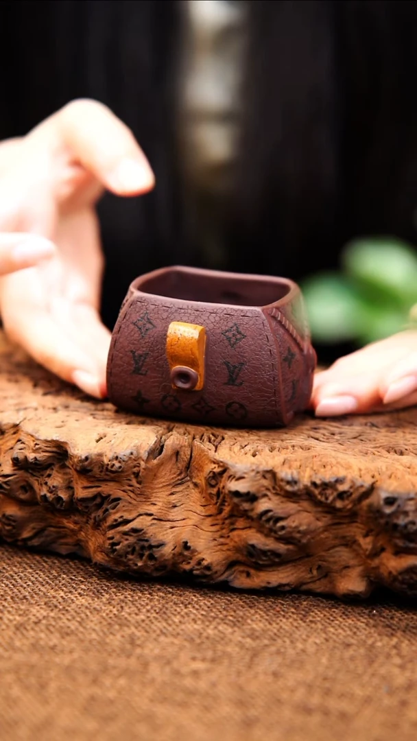 茶杯紫砂原矿紫砂杯