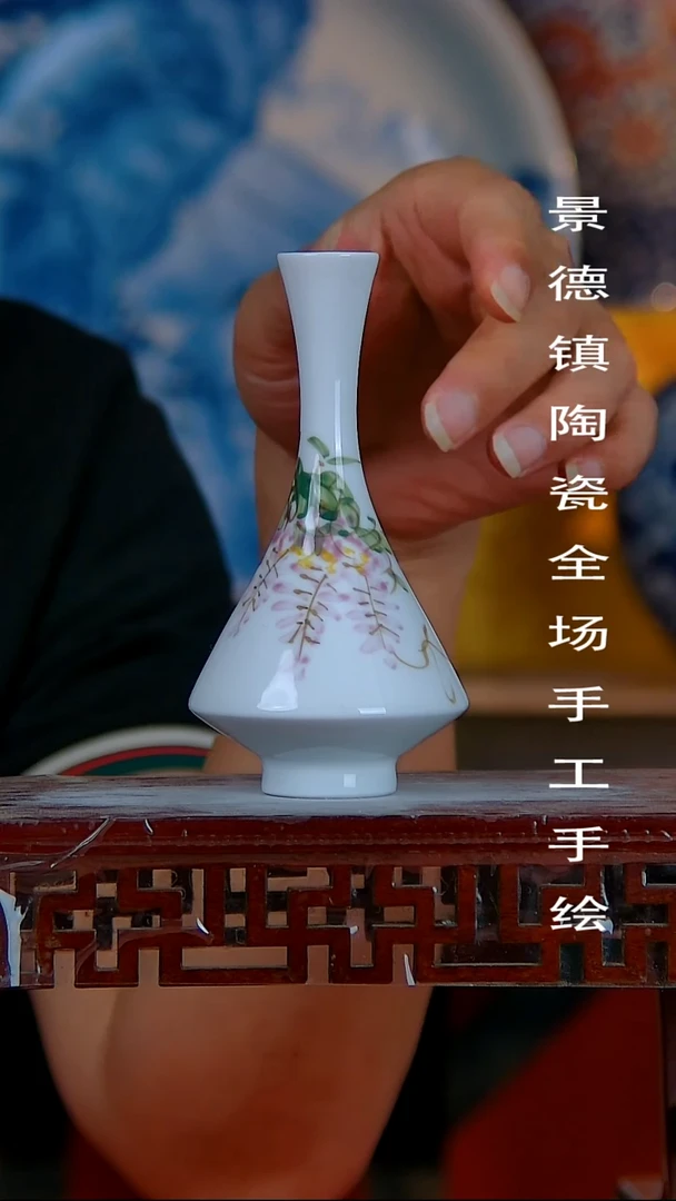 摆件景德镇陶瓷 全场手工手绘