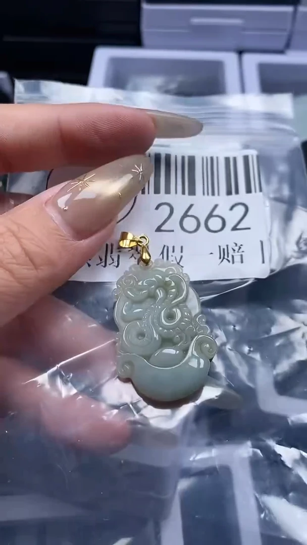 颈饰未镶嵌翡翠2662