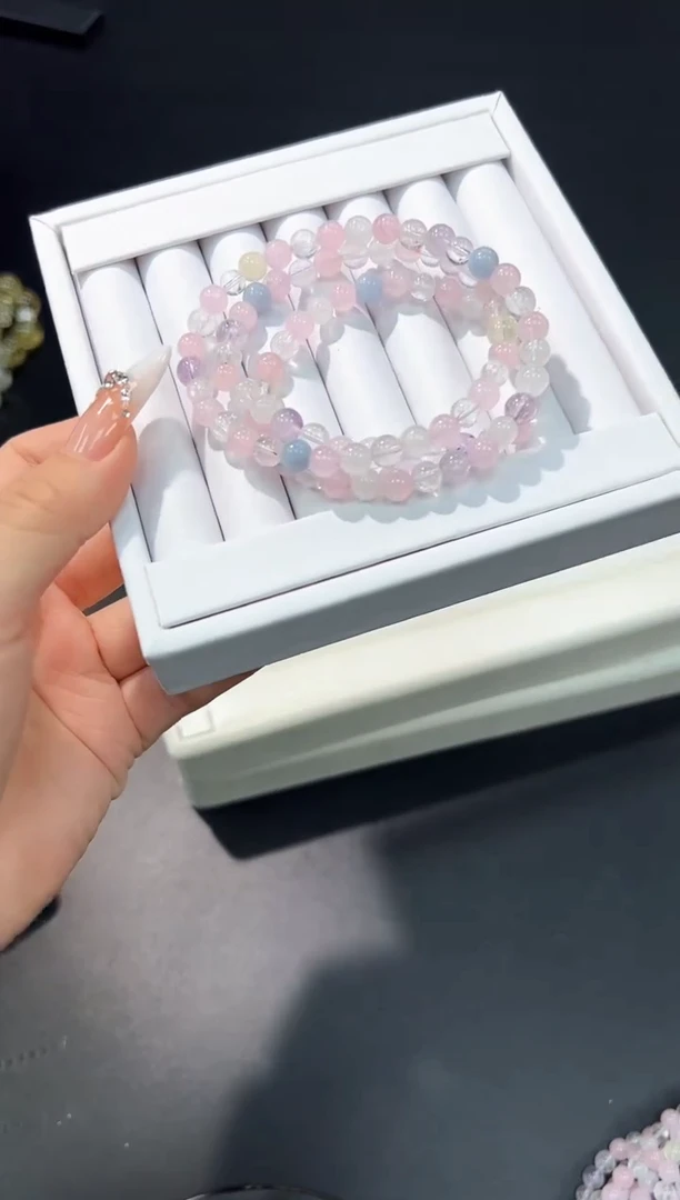 水晶手串未镶嵌13f多样性发其一【1条】默认微瑕