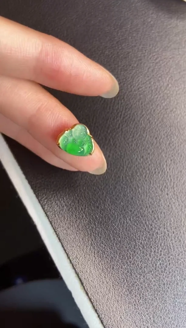 吊坠(不含链)银S925镶嵌翡翠天然A货翡翠