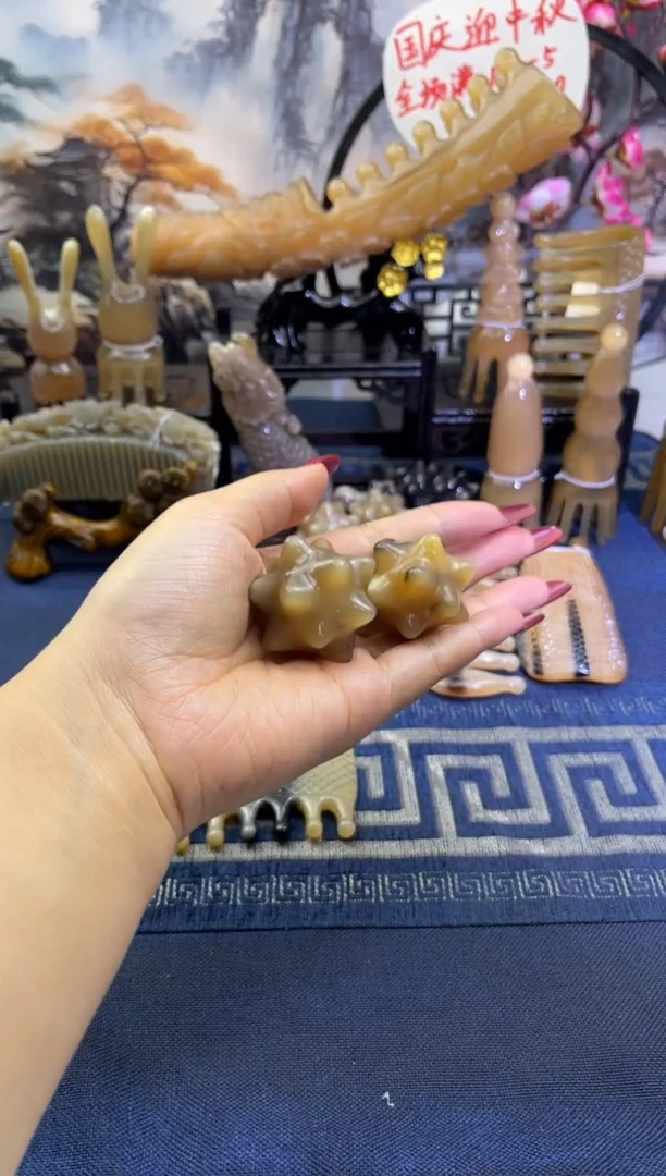 藏牦牛微瑕海参刺球