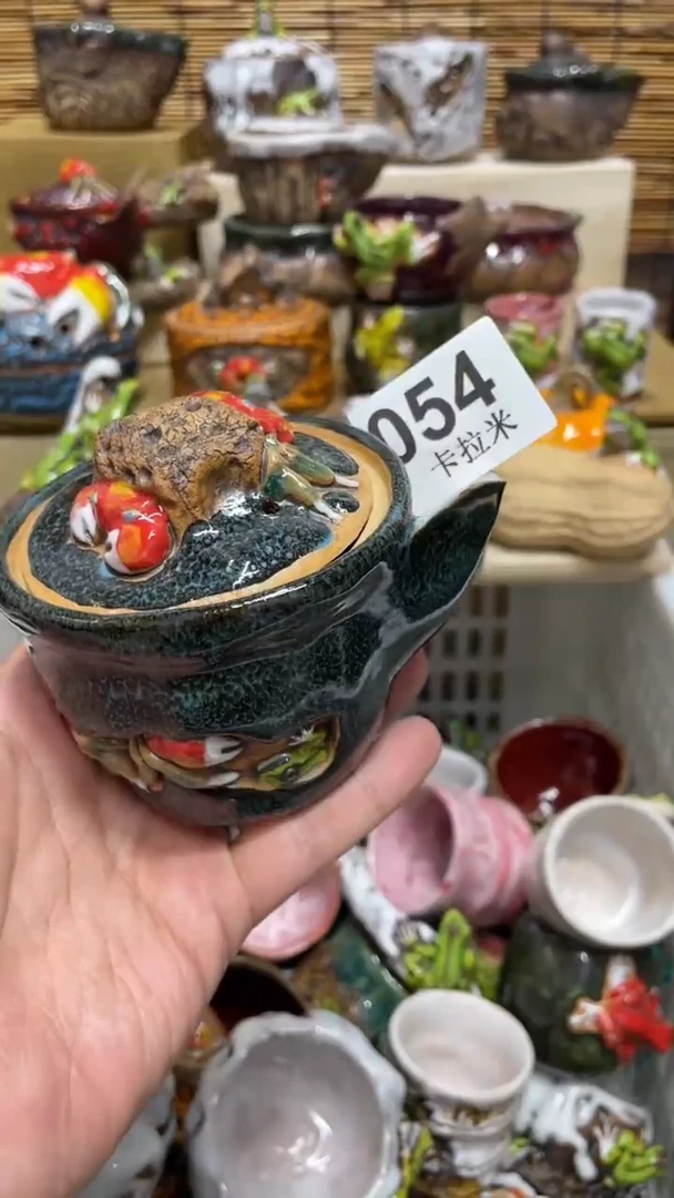 曾****园054精美粗陶手工柴烧