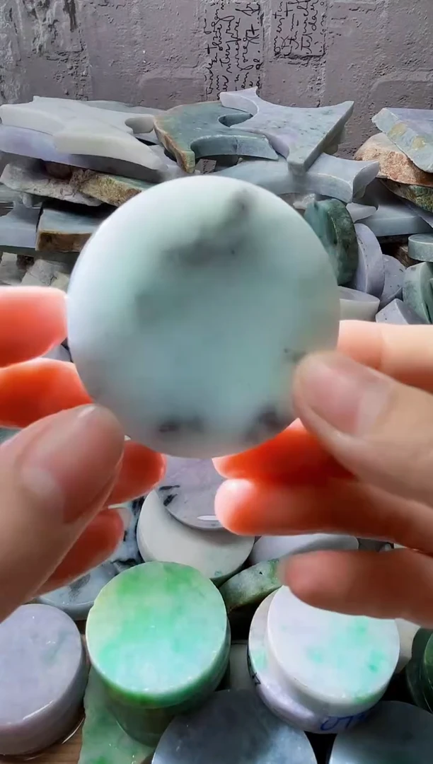 裸石翡翠天然翡翠A货玉 南 309