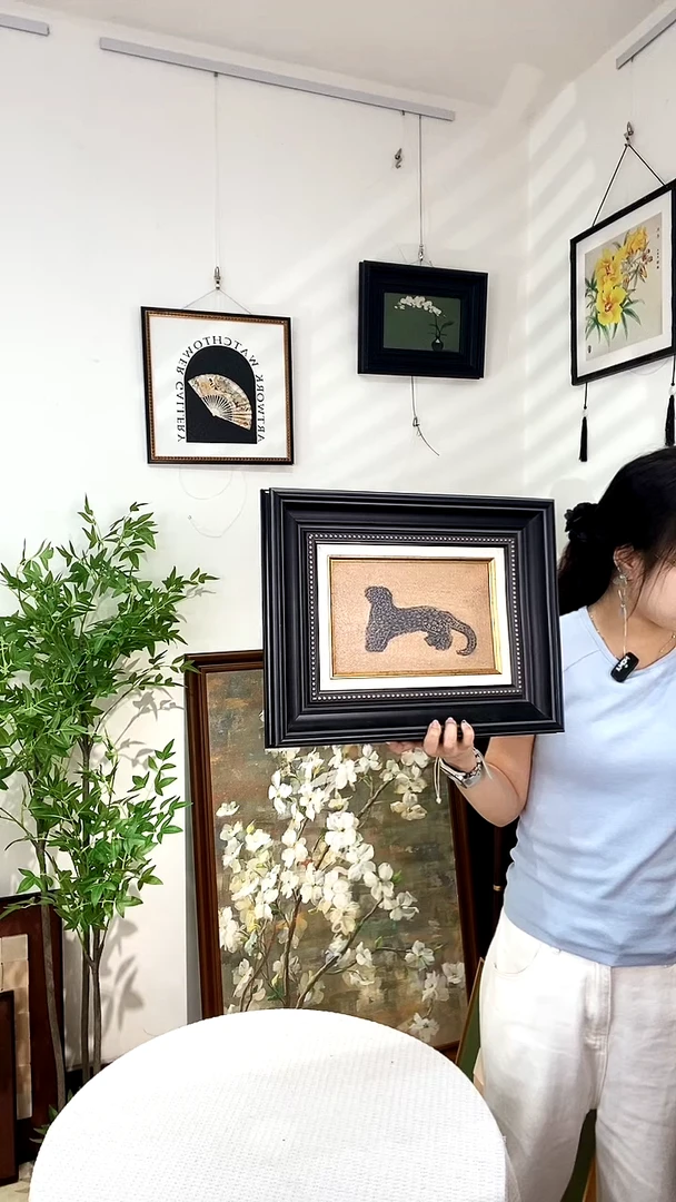 横款40*30美式金钱豹进钱包