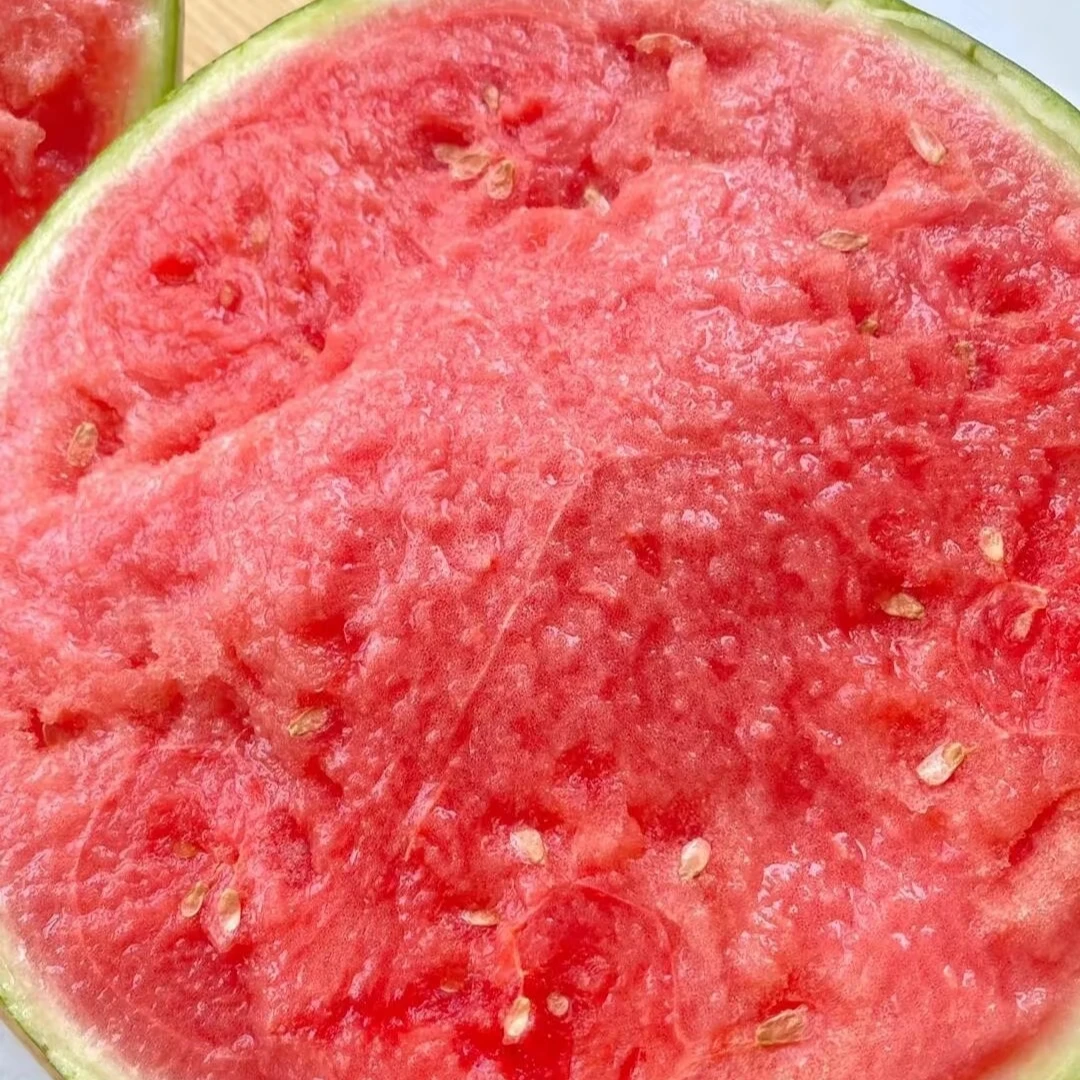 【半颗5.5~7斤规格可选】山河田园麒麟西瓜半颗山西省