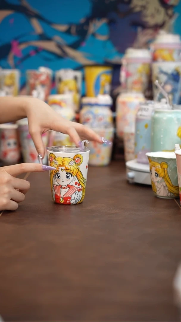 美少女战士系列吸管杯