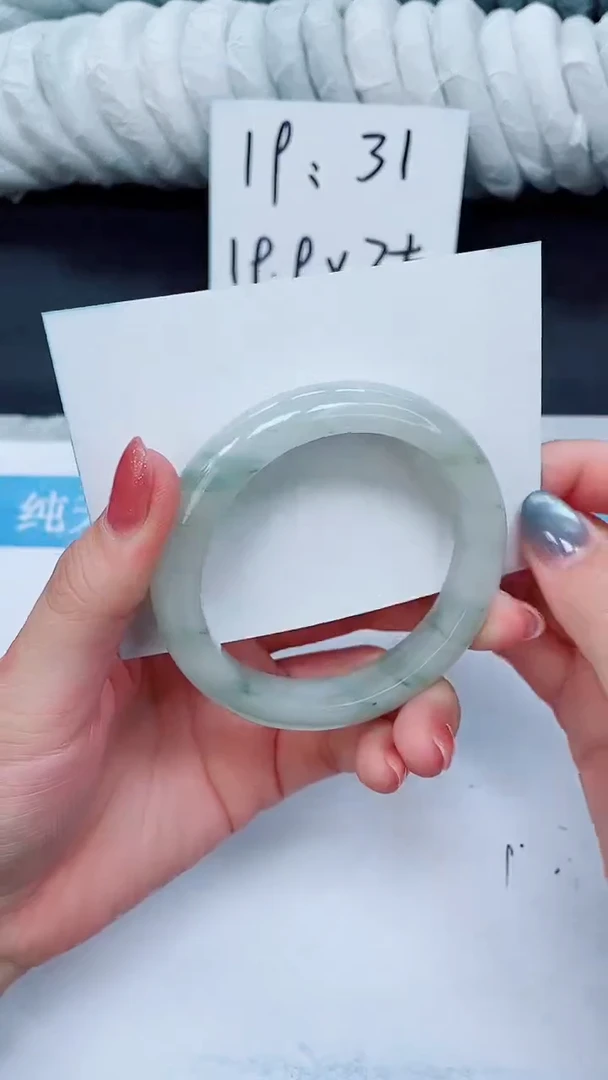 未镶嵌手镯石英质玉A5-55`56`57