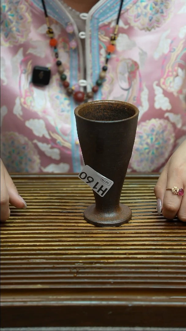 万古烧粗陶手工茶具