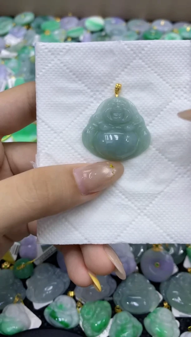 颈饰未镶嵌翡翠天然缅甸翡翠A货