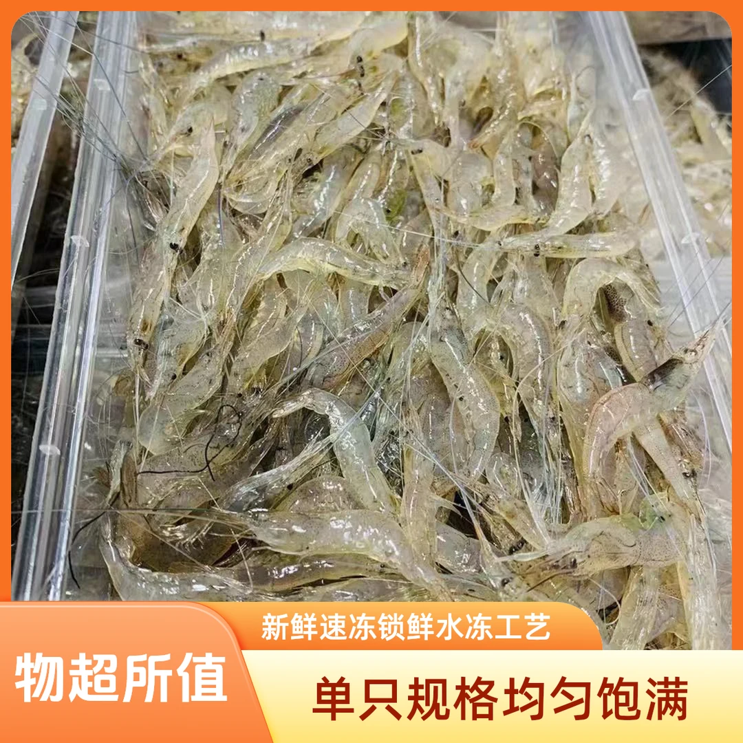 福建诏安新鲜速冻水冻小虾米海虾一盒250克顺丰冷链包邮