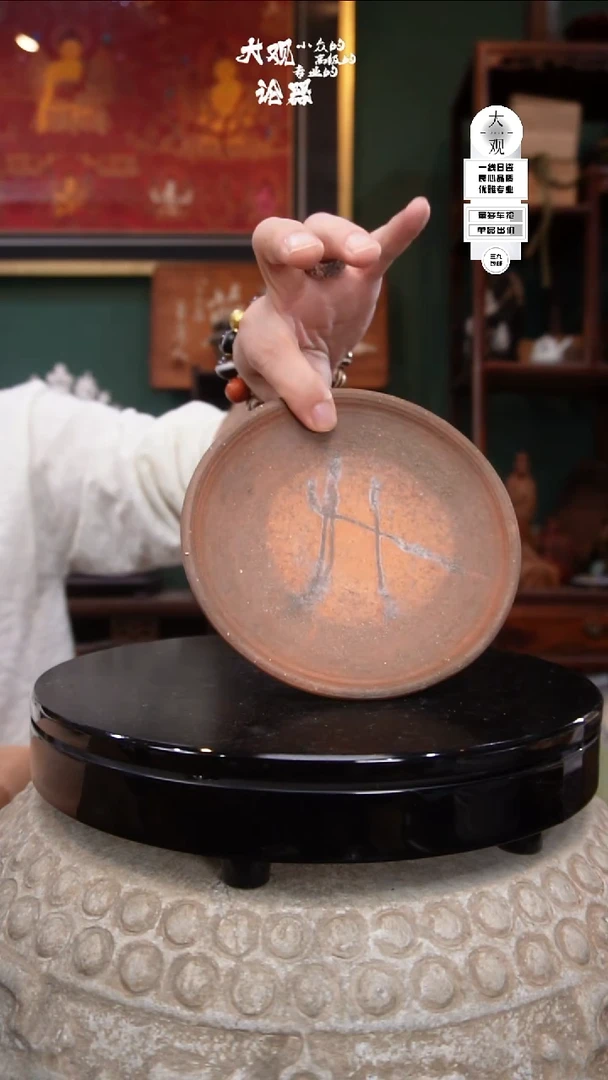 瓷片戳*儿大观论器壶承