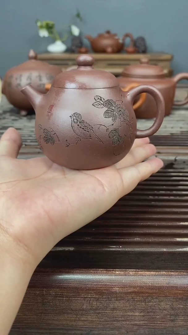 茶壶紫砂全手工140